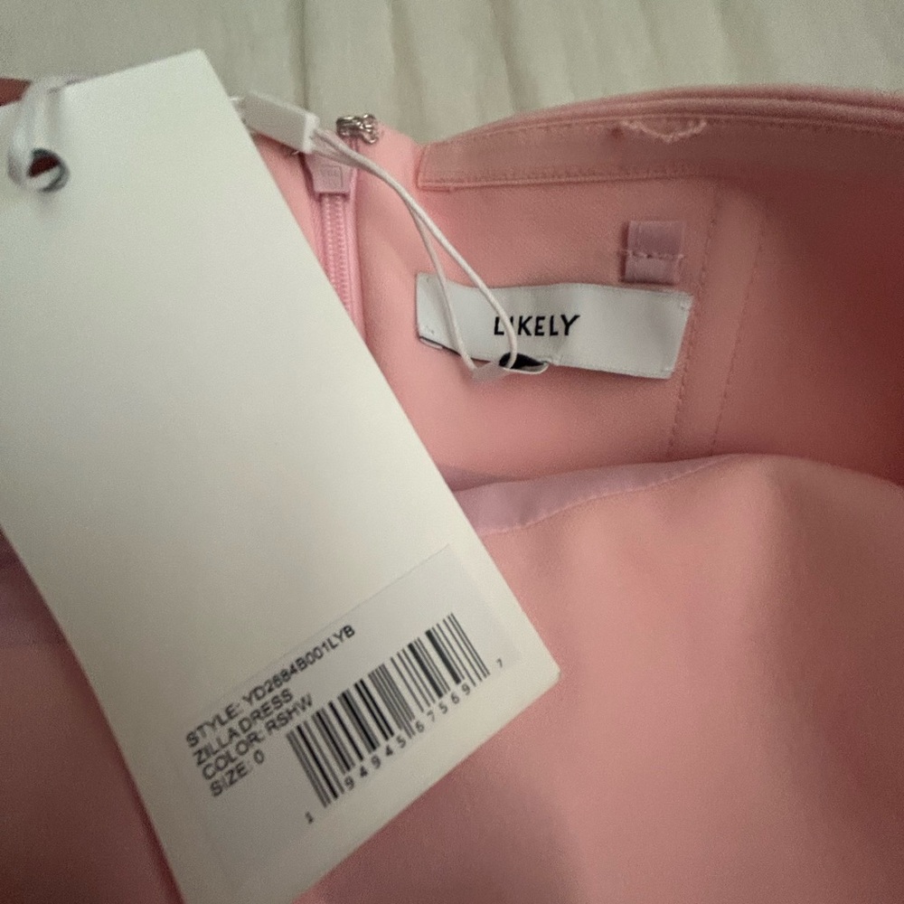 Likely Strapless Pink Dress (only sold through Poshmark, do not send #s) - Picture 4 of 8